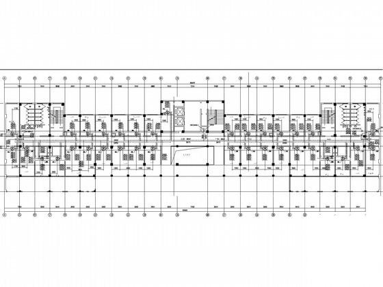 高层行政办公楼暖通空调及防排烟系统设计CAD施工图纸（动力工程）(螺杆式制冷机组) - 3