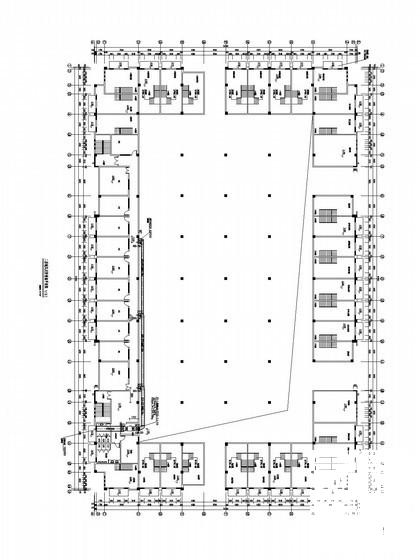 大型农贸市场暖通空调防排烟系统CAD施工图纸设计（节能设计） - 1