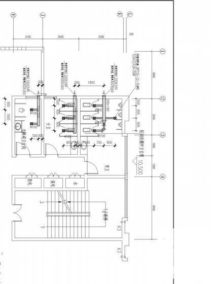 大型农贸市场暖通空调防排烟系统CAD施工图纸设计（节能设计） - 2