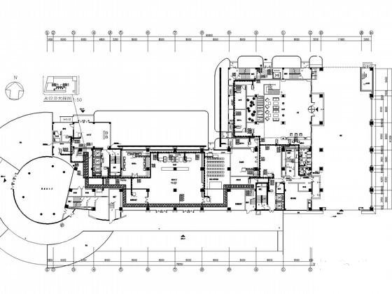 21层商业办公酒店综合建筑空调通风及防排烟系统设计CAD施工图纸（机房设计） - 2