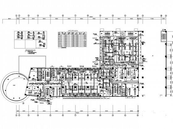 21层商业办公酒店综合建筑空调通风及防排烟系统设计CAD施工图纸（机房设计） - 3