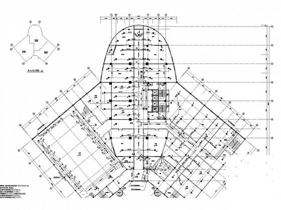 22层商业酒店空调通风及防排烟系统设计CAD施工图纸 - 2