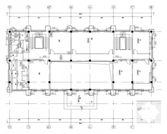 高层住宅楼小区采暖通风及防排烟系统设计CAD施工图纸（人防设计） - 5
