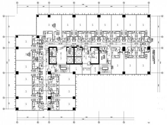 25层酒店建筑空调通风及防排烟系统设计CAD施工图纸(螺杆式冷水机组) - 1