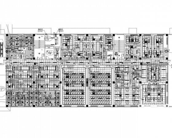 3层温泉酒店空调通风及防排烟系统设计CAD施工图纸（VRV系统） - 1
