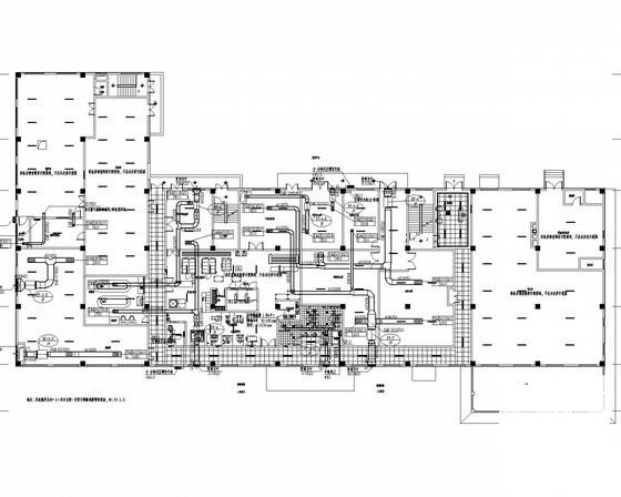 3层温泉酒店空调通风及防排烟系统设计CAD施工图纸（VRV系统） - 2