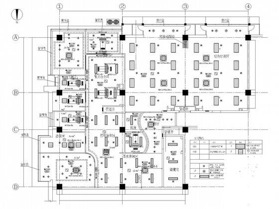 国内小型宾馆暖通空调系统设计CAD施工图纸（装修设计） - 4