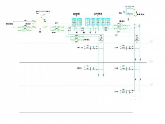 多层酒店暖通空调系统设计CAD施工图纸 - 4