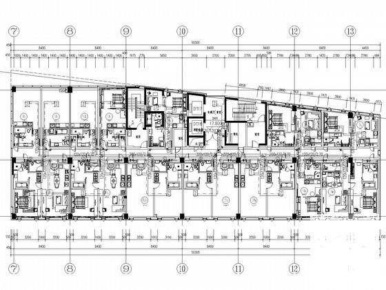 22层酒店办公综合建筑空调通风系统设计CAD施工图纸 - 1