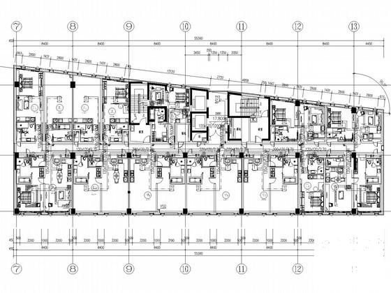 22层酒店办公综合建筑空调通风系统设计CAD施工图纸 - 2