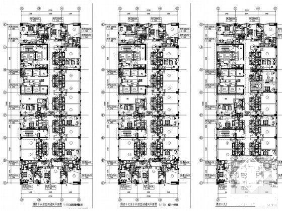 22层酒店办公综合建筑空调通风系统设计CAD施工图纸 - 5