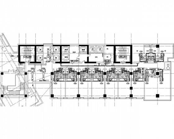 23层酒店项目通风空调及防排烟系统CAD施工图纸 - 5