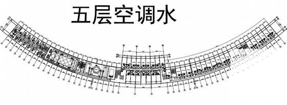 5层酒店空调通风及防排烟系统设计CAD施工图纸 - 4