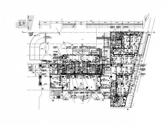 高层酒店空调及通风排烟系统设计CAD施工图纸（冷热源水系统） - 1