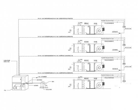超高层办公楼暖通空调系统设计CAD施工图纸（大院设计VAV空调系统） - 3