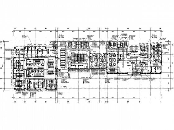 17层四星级酒店空调通风设计CAD施工图纸(水系统原理图) - 1