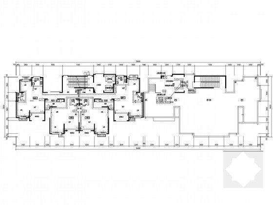 高层住宅楼小区采暖通风系统设计CAD施工图纸（节能设计） - 4