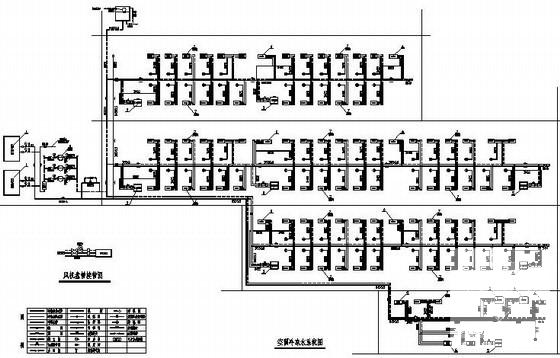 3层高级商务酒店暖通设计CAD施工图纸(空调水系统图) - 2