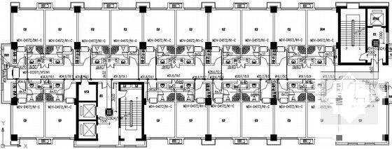 15层星级酒店暖通空调设计CAD施工图纸 - 4