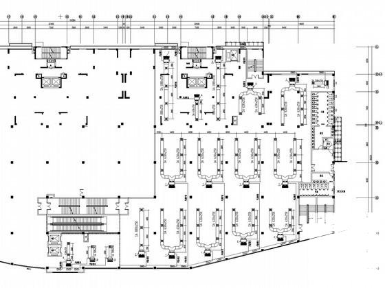 大型商业广场暖通空调系统设计CAD施工图纸 - 3