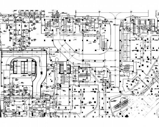 25层大型酒店建筑空调通风系统设计CAD施工图纸（大院设计99米高） - 2