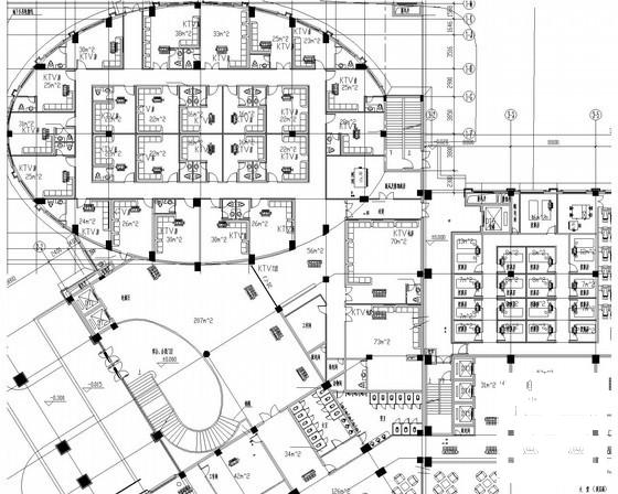 多层公共酒店空调通风系统设计CAD施工图纸（全热回收热量）(机械加压送风) - 2