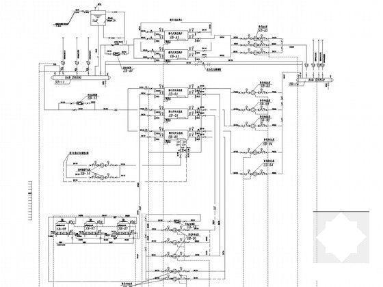 22层酒店地下室空调通风及防排烟系统设计CAD施工图纸（制冷机房、锅炉房设计） - 4