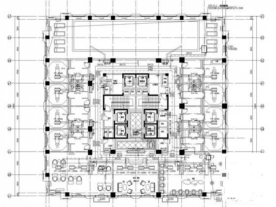 19层星级酒店空调通风系统设计CAD施工图纸（消防节能设计） - 2