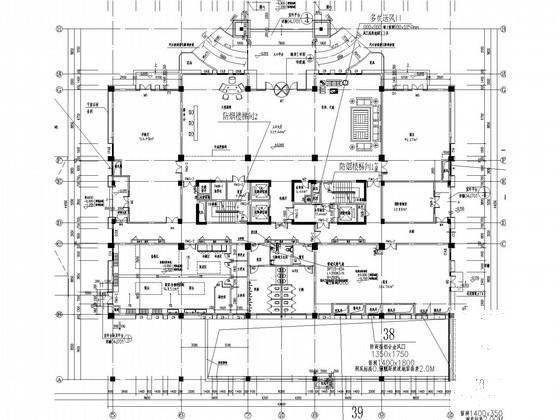 11层酒店通风及防排烟系统设计CAD施工图纸（节能设计） - 2