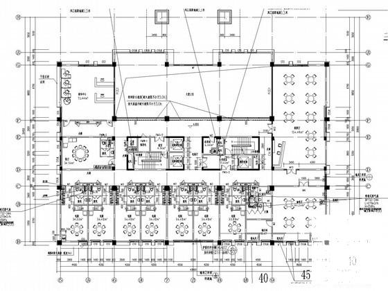 11层酒店通风及防排烟系统设计CAD施工图纸（节能设计） - 3