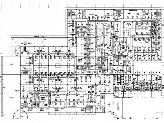 高层酒店空调通风及防排烟系统设计CAD施工图纸 - 1