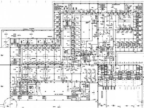 高层酒店空调通风及防排烟系统设计CAD施工图纸 - 2