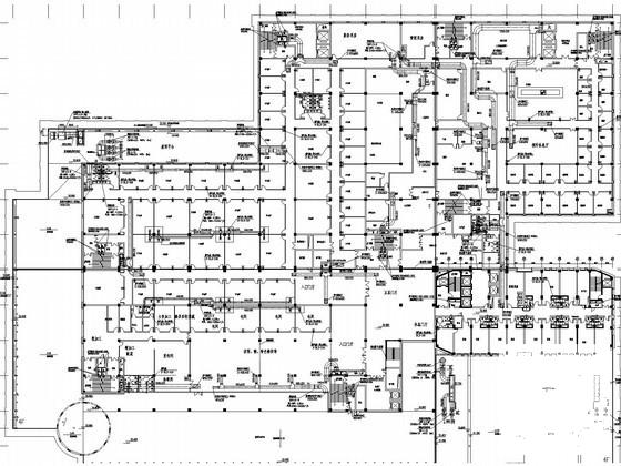 高层酒店空调通风及防排烟系统设计CAD施工图纸 - 3