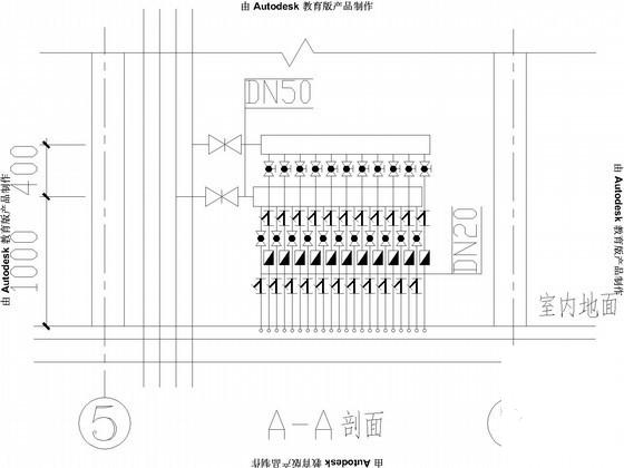 24层酒店式公寓采暖通风设计CAD施工图纸 - 3