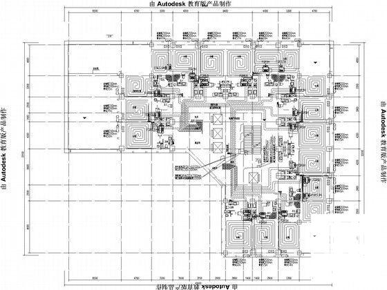 24层酒店式公寓采暖通风设计CAD施工图纸 - 4