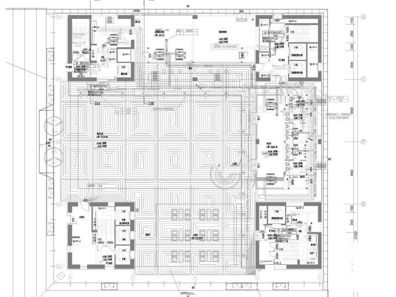 10层文化广场高层酒店空调通风防排烟系统CAD施工图纸（冷热源设计） - 3