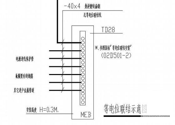 生产临建仓库电气CAD施工图纸（电气设计说明） - 4