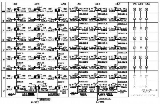 8层住宅楼电气CAD施工图纸设计（电气设计说明） - 4