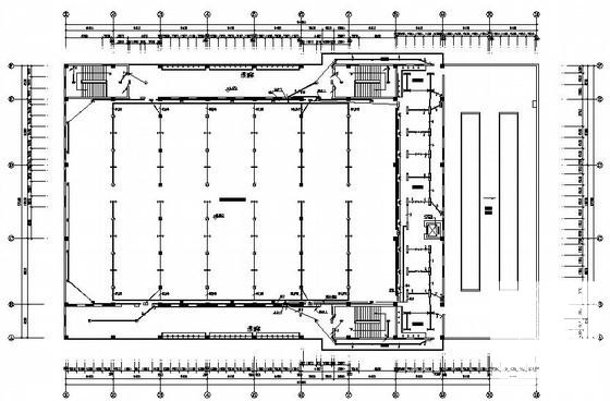 上3层餐厅电气CAD施工图纸（电气设计说明） - 2