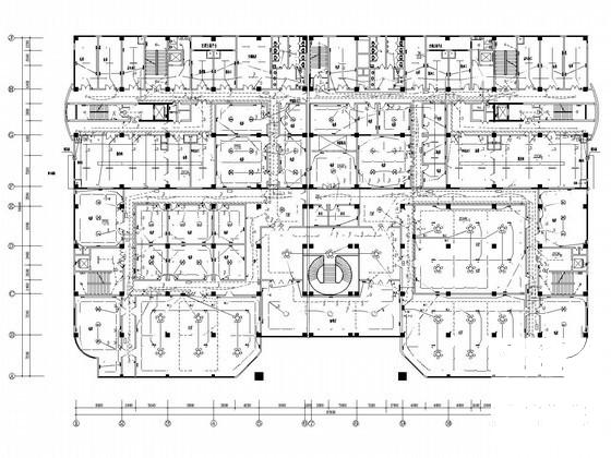 国际五星级酒店强电系统CAD施工图纸 - 1