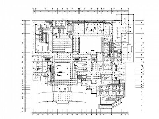 19层国际五星级酒店强电系统CAD施工图纸 - 1