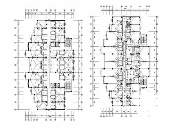 19层国际五星级酒店强电系统CAD施工图纸 - 2