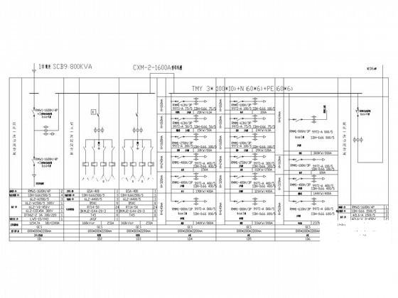 19层国际五星级酒店强电系统CAD施工图纸 - 3