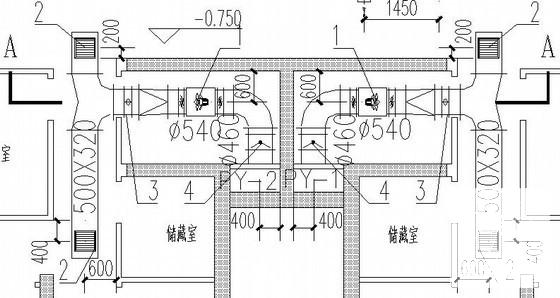 33层住宅楼小区采暖通风设计CAD施工图纸 - 4