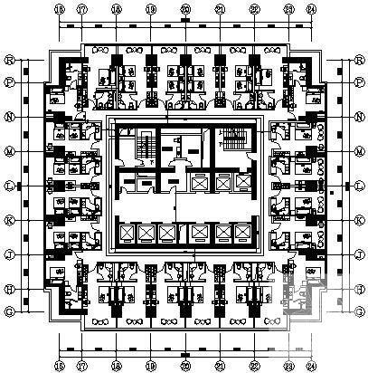 大型酒店弱电系统CAD施工图纸 - 2