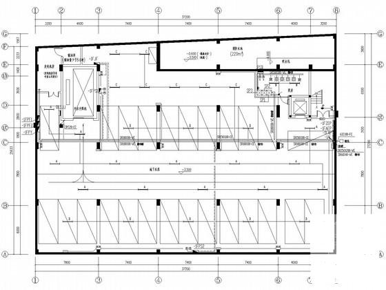 7层星级酒店强弱电系统CAD施工图纸 - 1