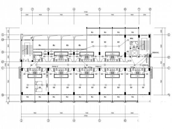 7层星级酒店强弱电系统CAD施工图纸 - 3