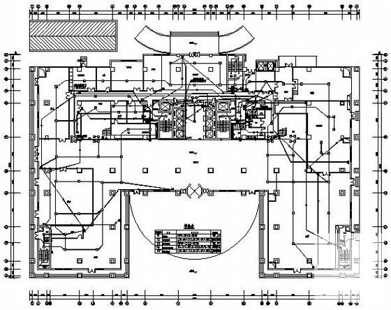 20层大酒店弱电系统CAD施工图纸(消防报警及联动) - 2