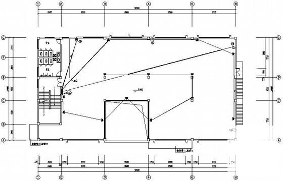 物流城两层接待中心电气CAD施工图纸（电气设计说明） - 2