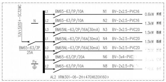 地上两层信用社电气CAD施工图纸（二级负荷） - 4